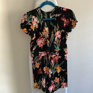 Women’s Multi-Colored Print Romper